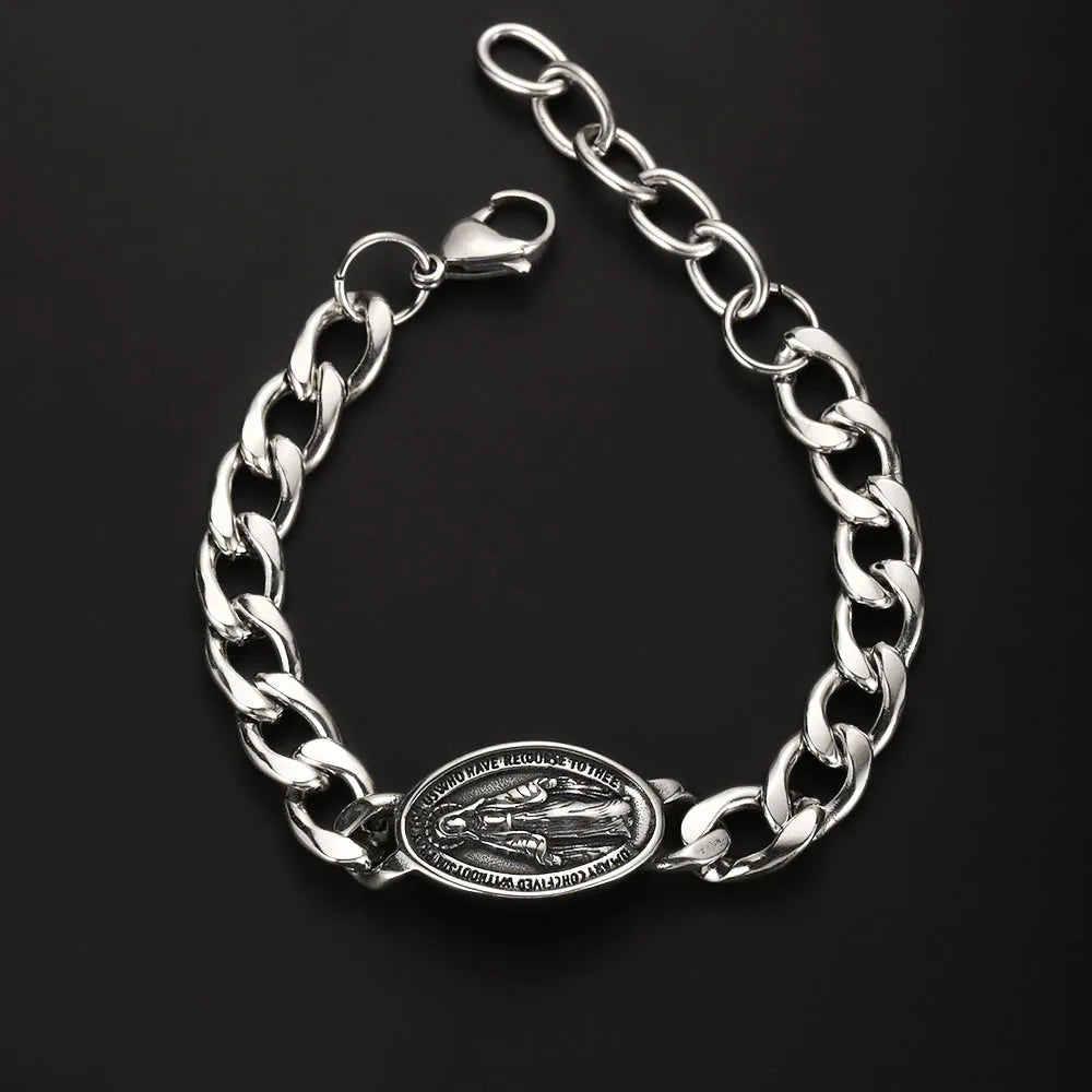 Virgin Mary Vintage Style Bracelet