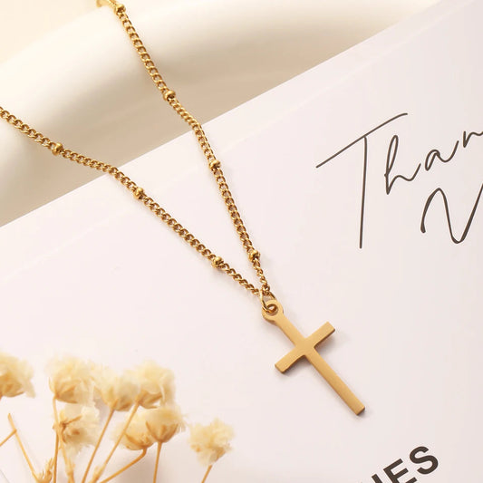 Elegant Cross Necklace